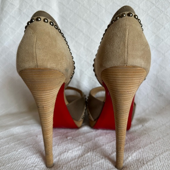 Christian Louboutin Henry D'Orsay Pumps Size US 8.5/EU 39 - Picture 5 of 12